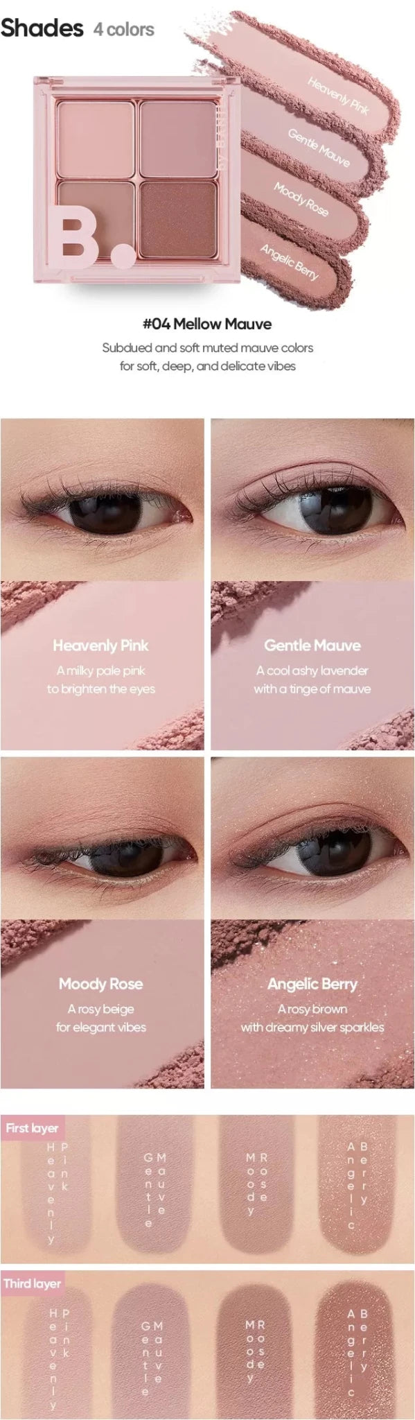BANILA CO Mood On Eye Palette 7g