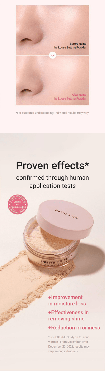 BANILA CO Prime Primer Loose Setting Powder 8g
