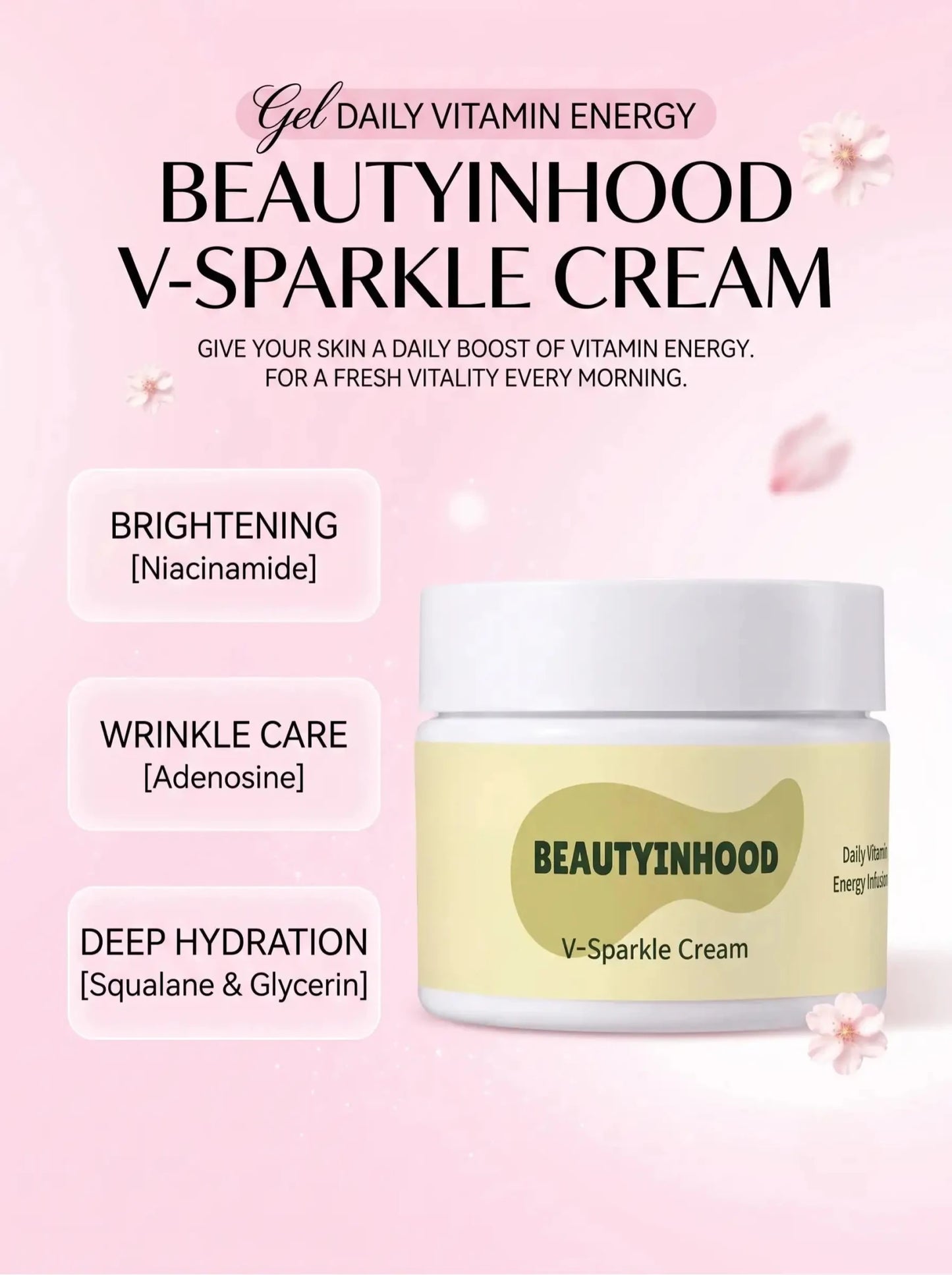 BEAUTYINHOOD V-Sparkle Cream 50g