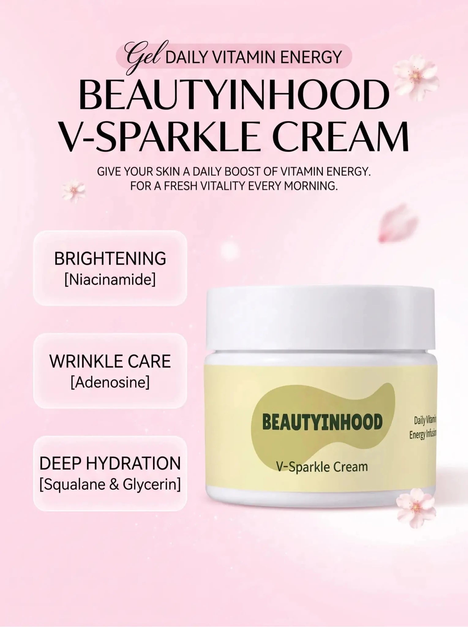 BEAUTYINHOOD V-Sparkle Cream 50g