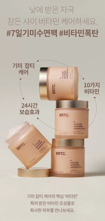 BRTC Vitalizer Whitening Sleeping Pack 100ml