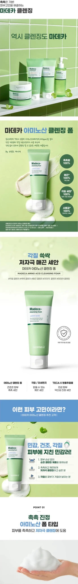 CENTELLIAN24 Madeca Cleansing Foam 40g