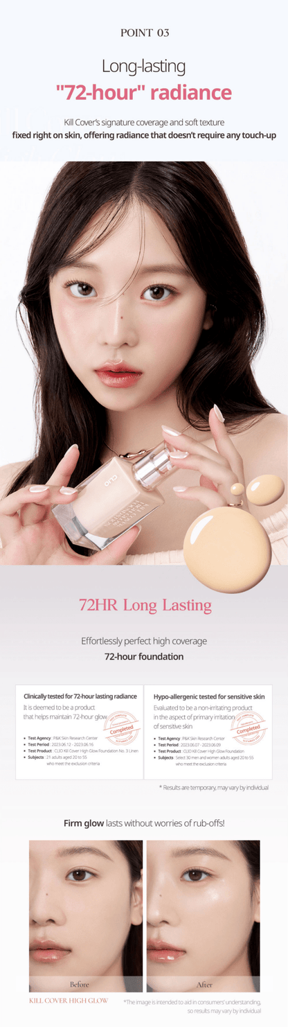 CLIO Kill Cover High Glow Foundation