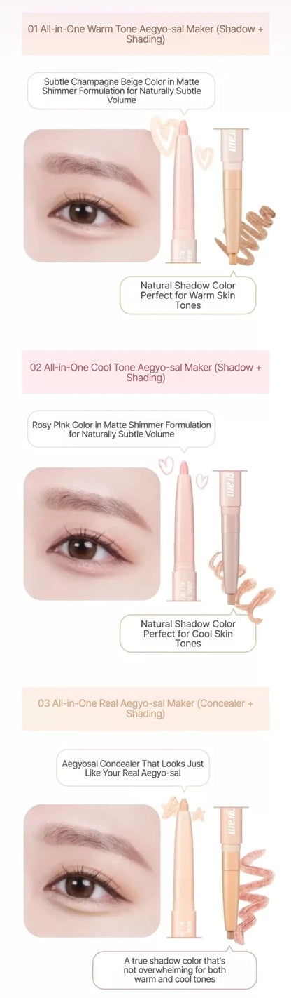 COLORGRAM All In One Aegyo Sal Maker 0.35g