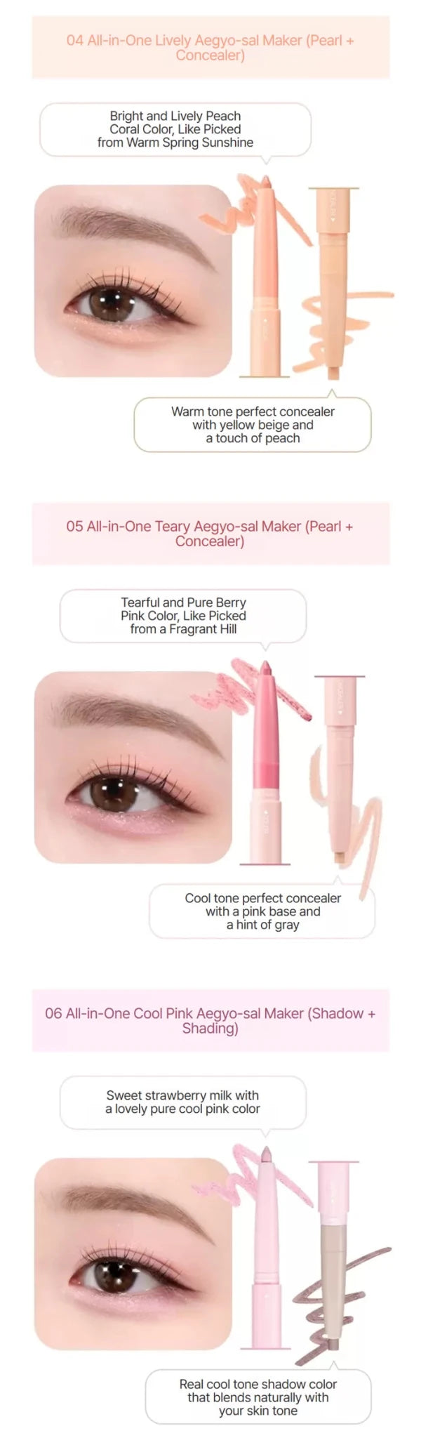 COLORGRAM All In One Aegyo Sal Maker 0.35g