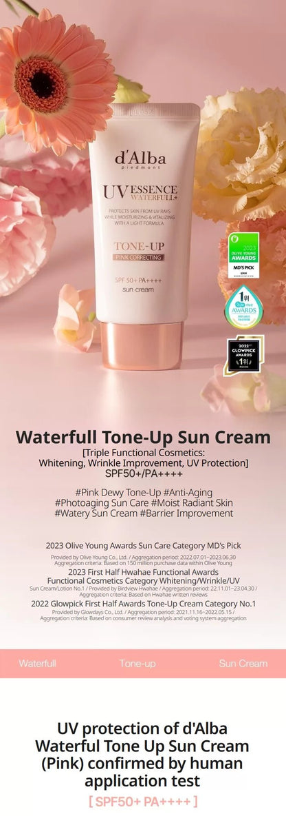 DALBA Waterfull Tone Up Sun Cream 50ml