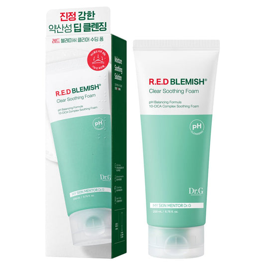 DR.G Ph Cleansing RED Blemish Clear Soothing Foam 200ml