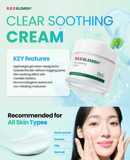 DR.G Red Blemish Clear Soothing Cream 50ml