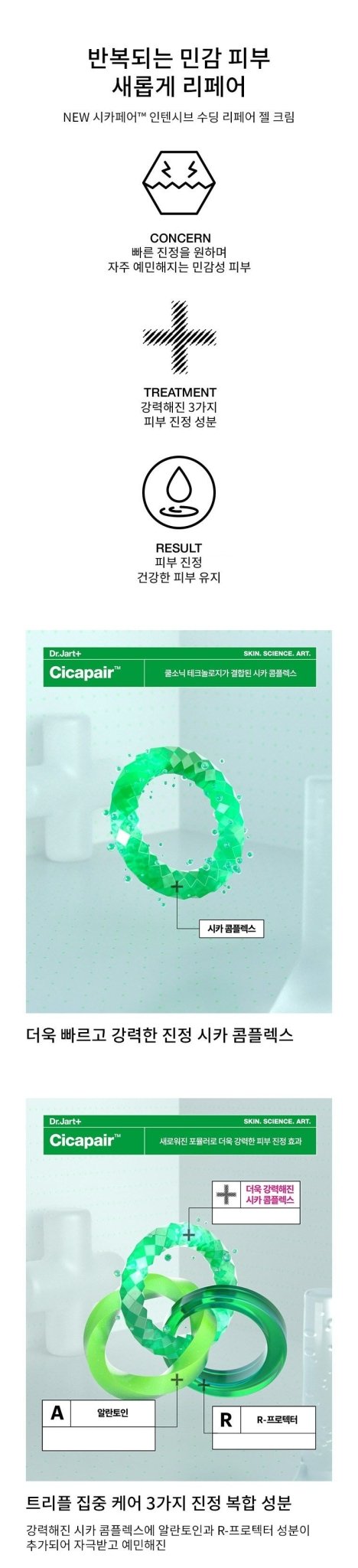 DR.JART Cicapair Intensive Soothing Repair Gel Cream 50ml