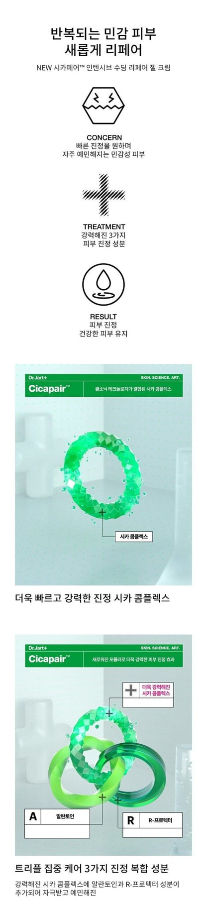 DR.JART Cicapair Intensive Soothing Repair Gel Cream 50ml