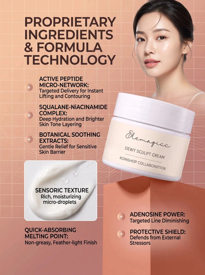 ELEMAGICC Dewy Sculpt Cream 50g