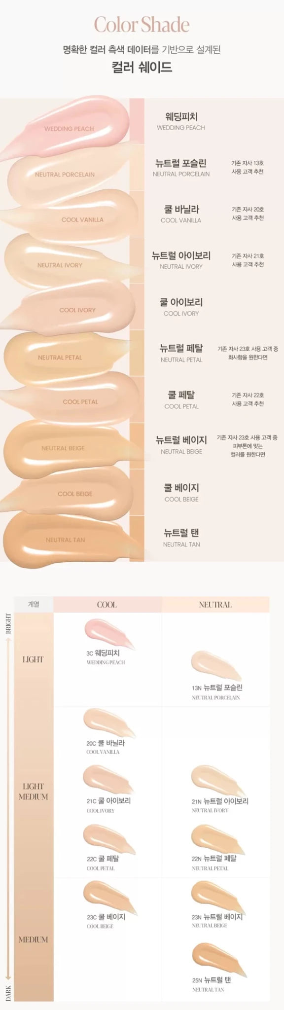 ESPOIR Be Glow Foundation 30g