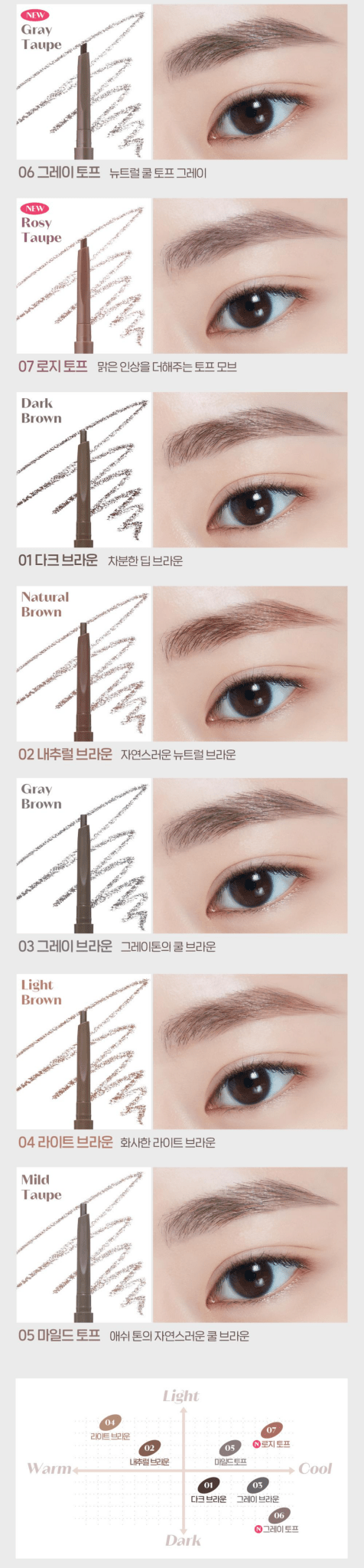 ETUDE Bare Edge Slim Brow