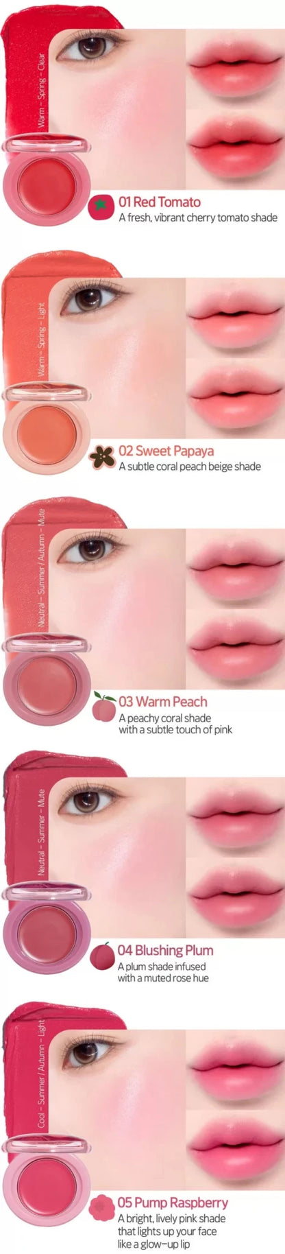 ETUDE Fruity Lip & Cheek Blur Balm 2.3g
