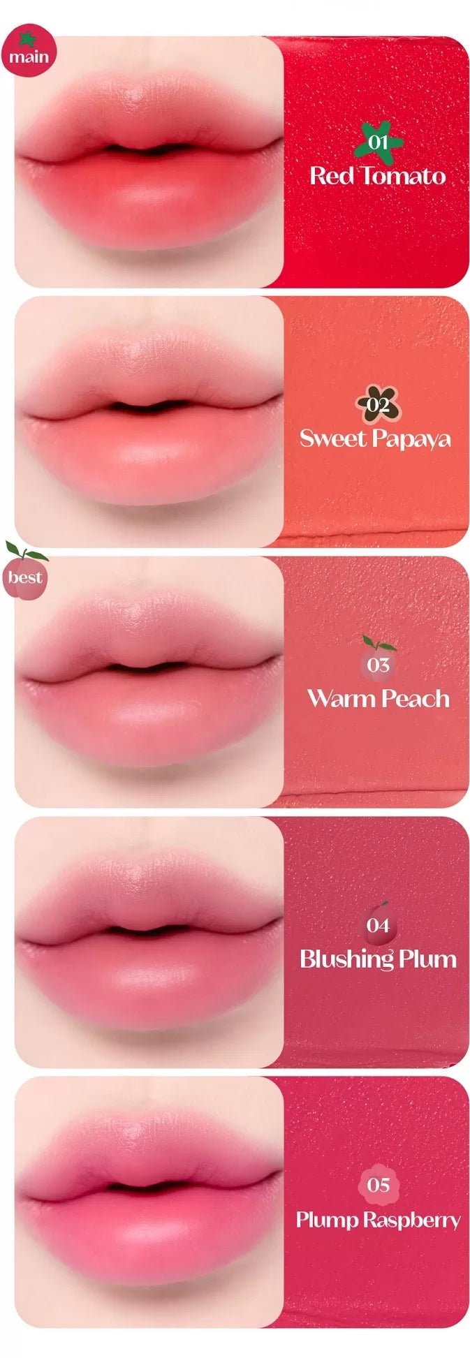 ETUDE Fruity Lip & Cheek Blur Balm 2.3g