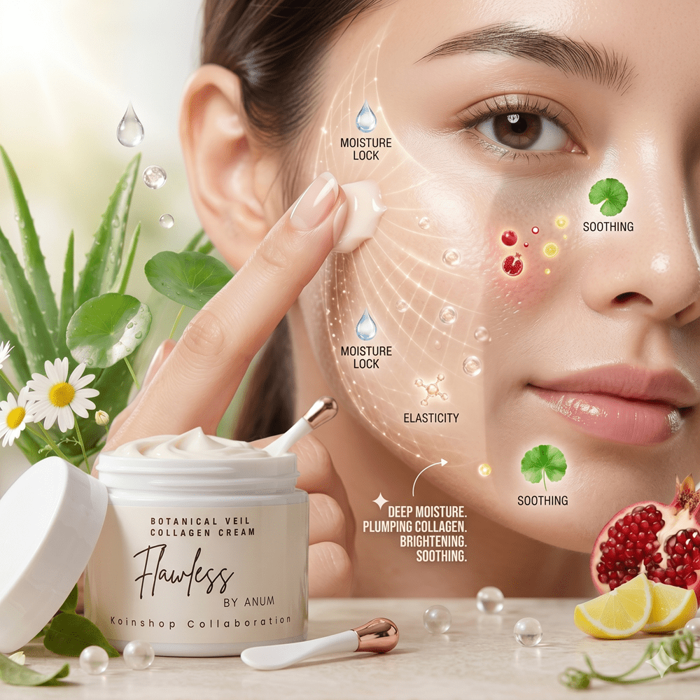 FLAWLESS BY ANUM Botanical Veil Collagen Cream