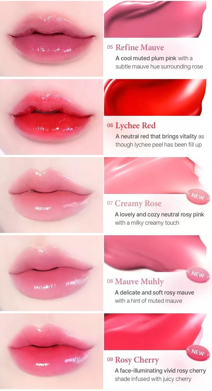 GIVERNY Dewy Lip Glaze Tint 4.9g