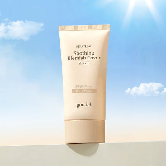GOODAL Heartleaf Soothing Blemish Cover Sun BB Neutral Beige