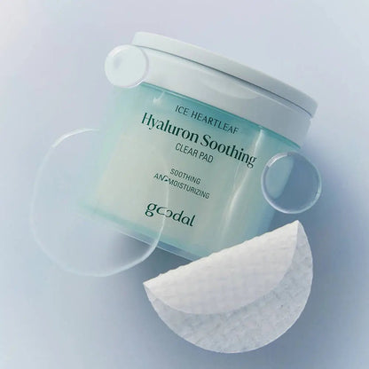 GOODAL Ice Heartleaf Hyaluron Soothing Clear Pad 70ea