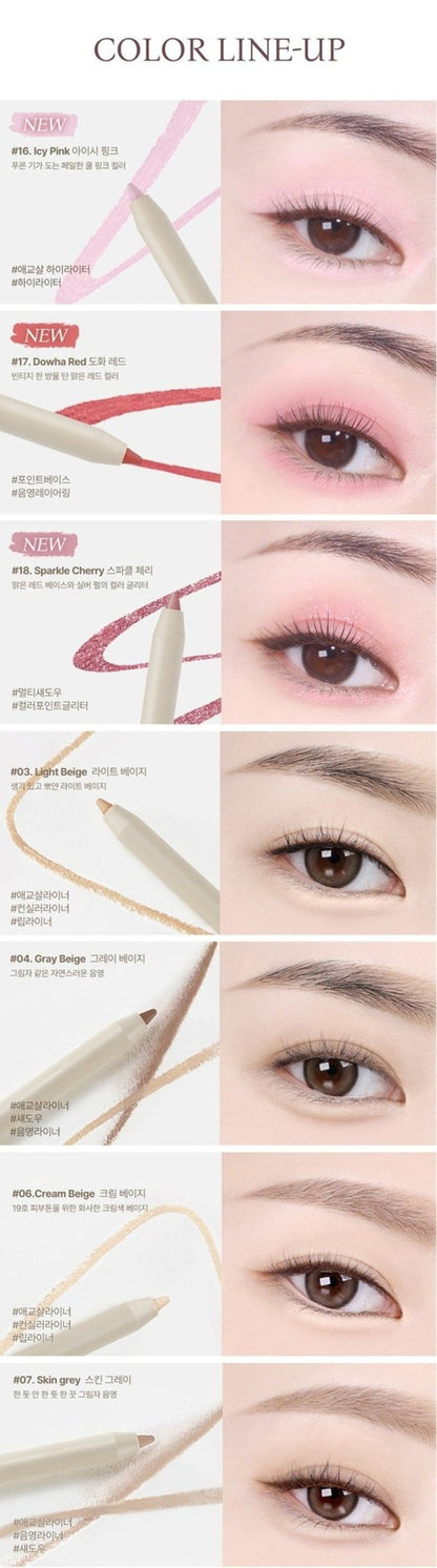 HEART PERCENT Dote on Mood Gel Eyeliner Pencil