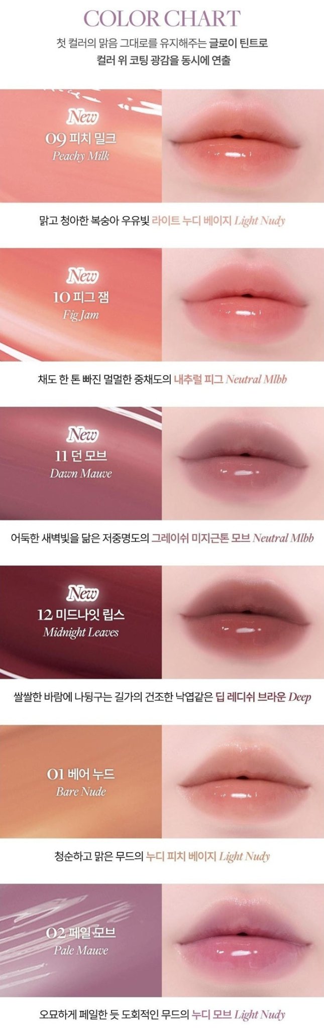 HEART PERCENT Dote On Mood One Way Glowy Tint 4.2g