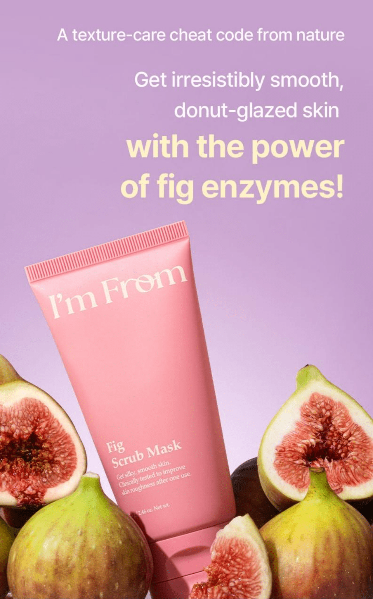 I'M FROM Fig Scrub Mask