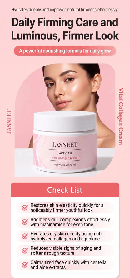 JASNEET Vital Collagen Cream 50g