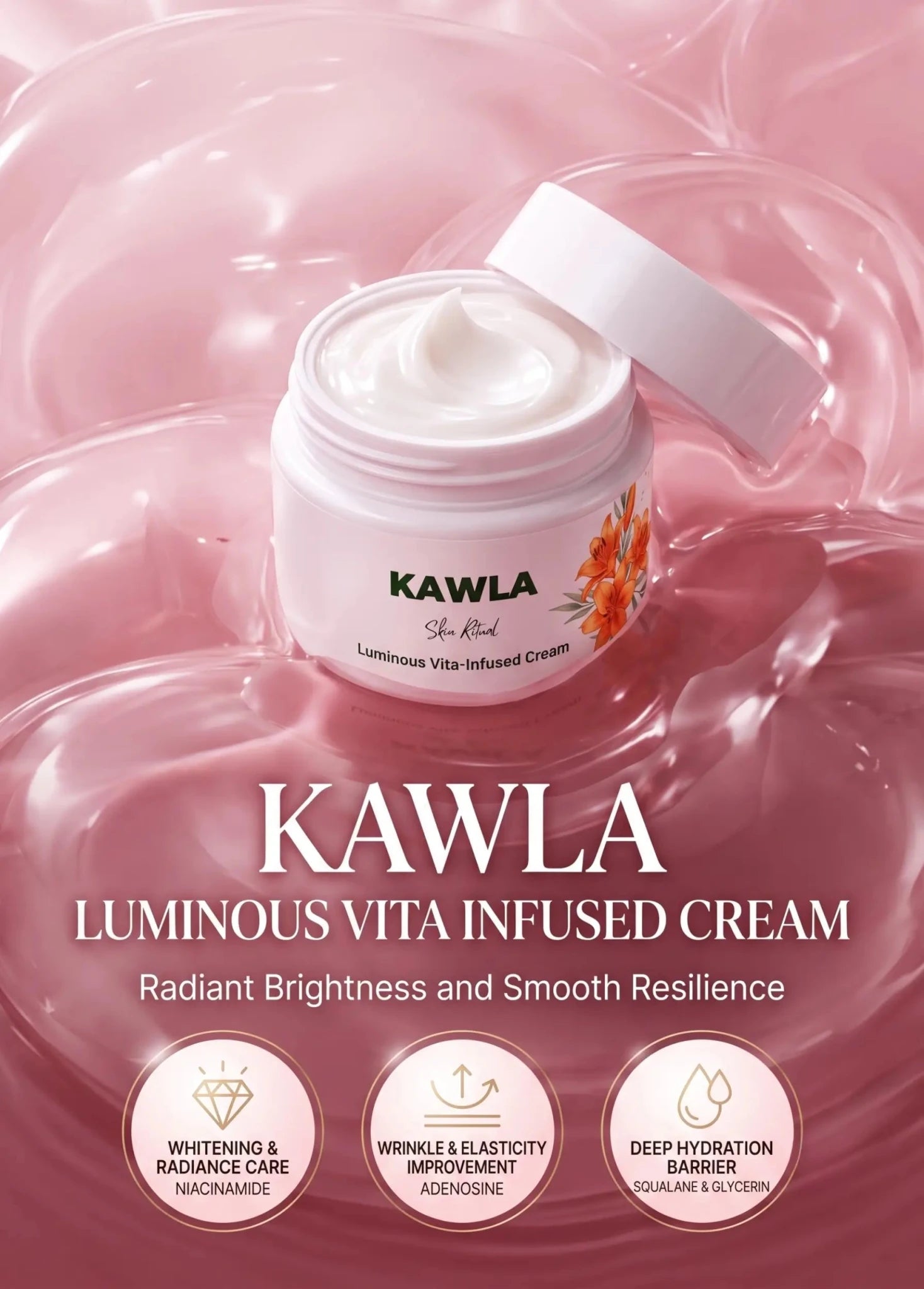 KAWLA Luminous Vita Infused Cream 50g