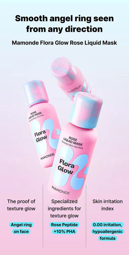 MAMONDE Flora Glow Rose Liquid Mask 80ml