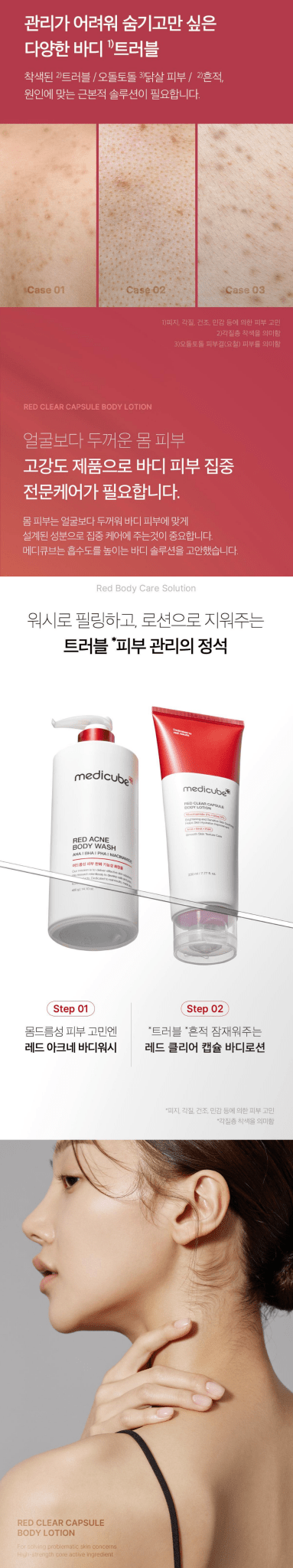MEDICUBE Red Clear Capsule Body Lotion 230ml