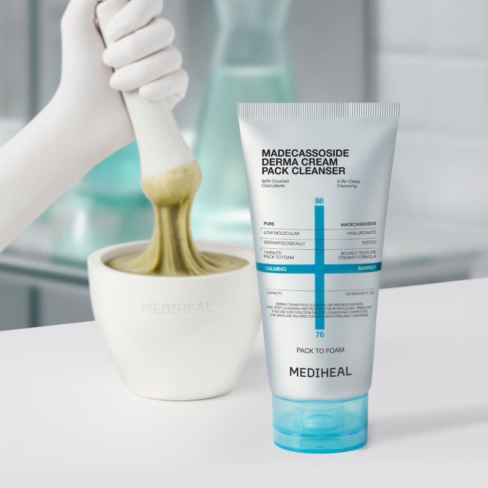 MEDIHEAL Madecassoside Derma Cream Pack Cleanser
