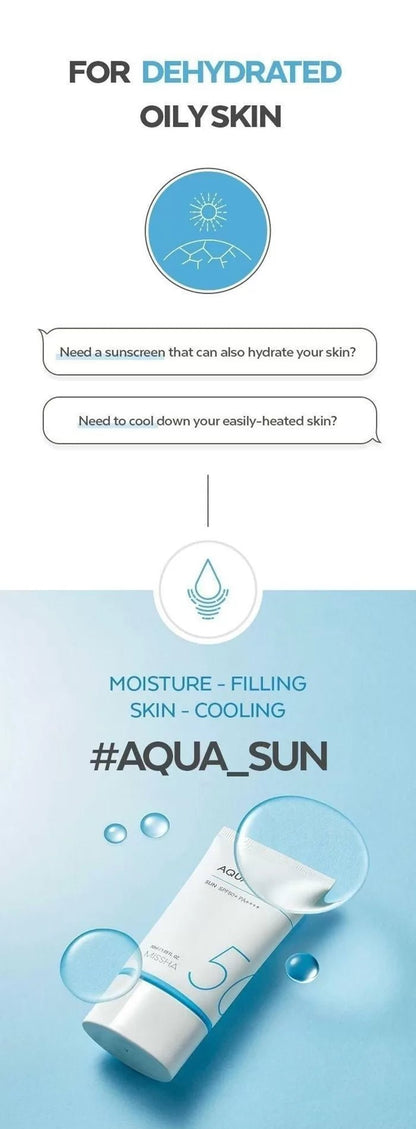MISSHA All Around Safe Block Aqua Sun SPF50+ PA++++ 50ml