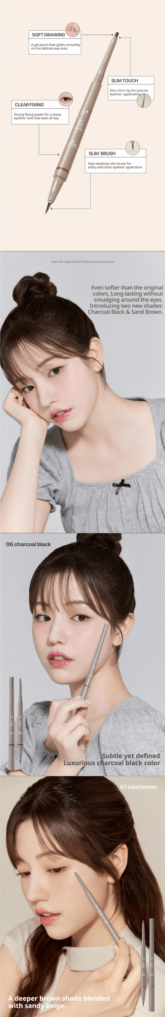 NOBEV Slim Edge Dual Eyeliner