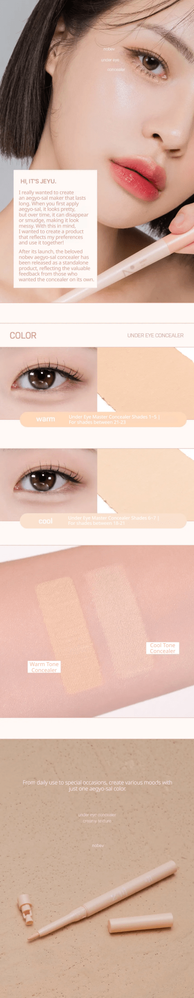 NOBEV Under Eye Concealer