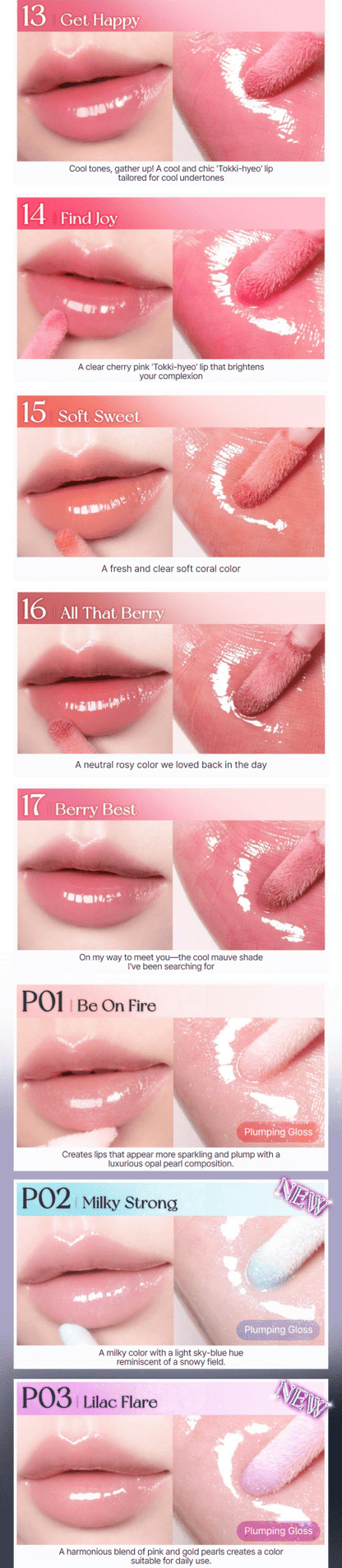 PERIPERA Ink Glasting Lip Gloss