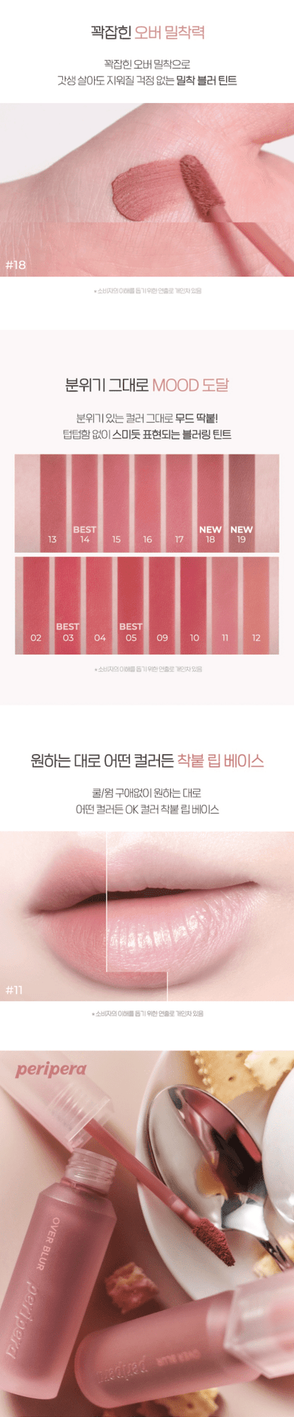 PERIPERA Over Blur Tint