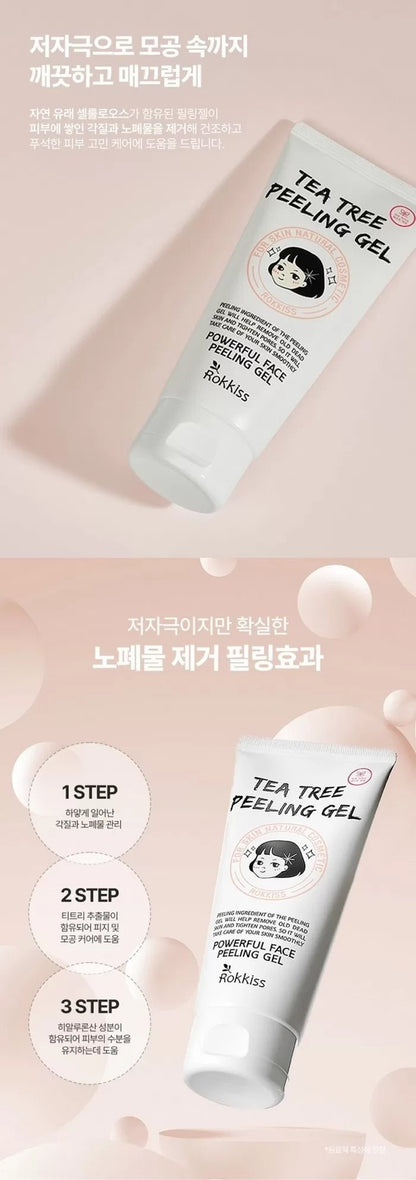 ROKKISS Tea Tree Peeling Gel 120ml