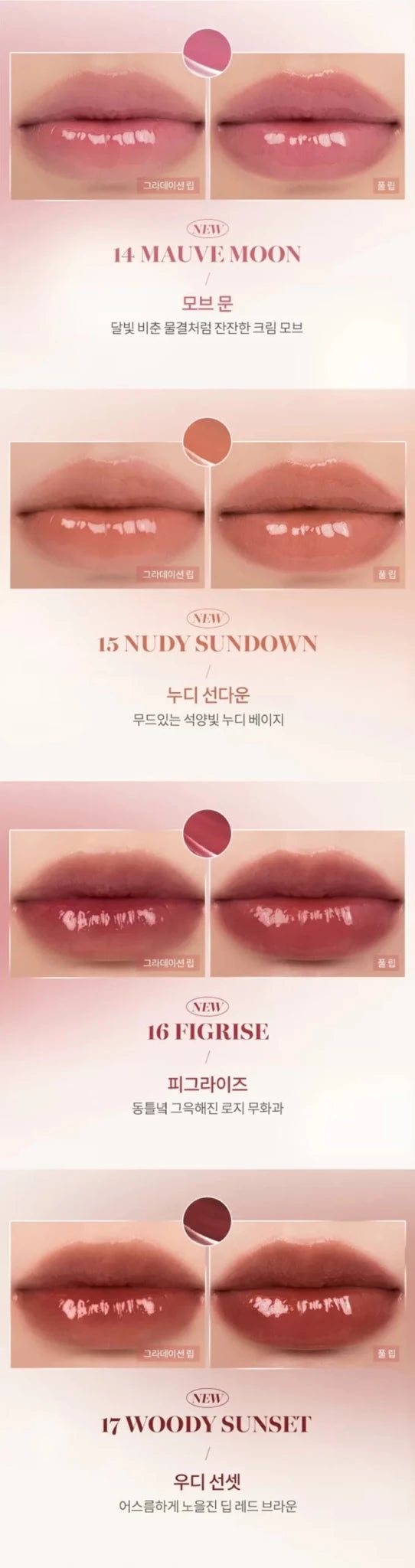 ROMAND Glasting Water Tint 4g
