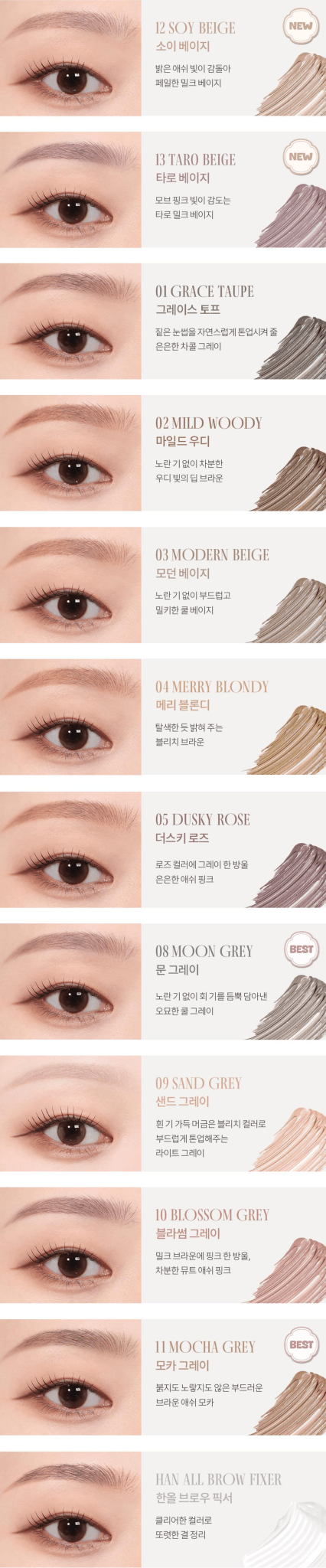 ROMAND Han All Brow Cara