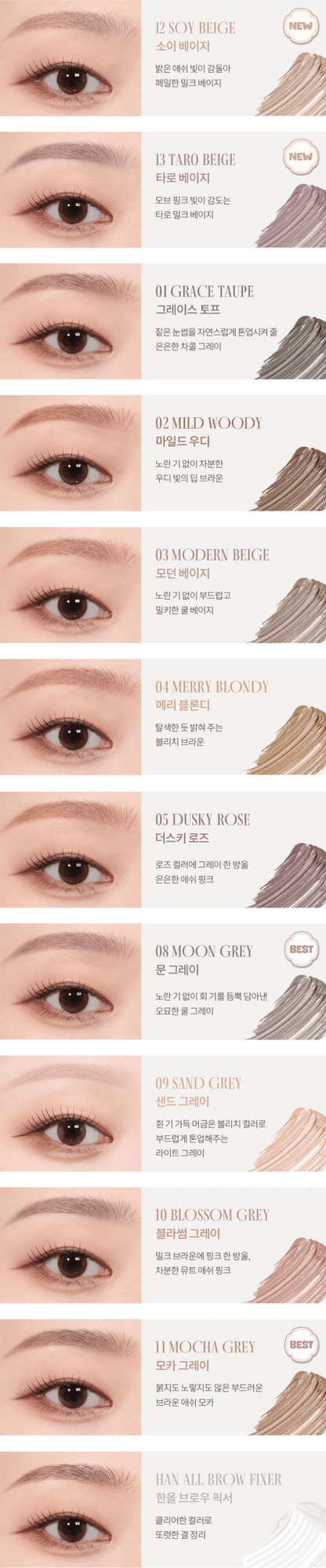 ROMAND Han All Brow Cara