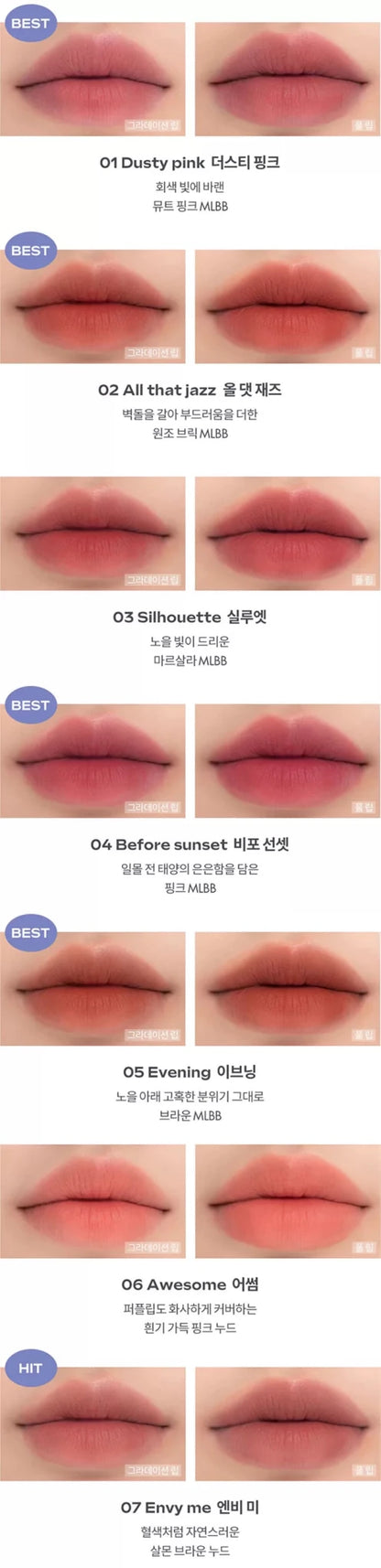 ROMAND Zero Matte Lipstick 3g