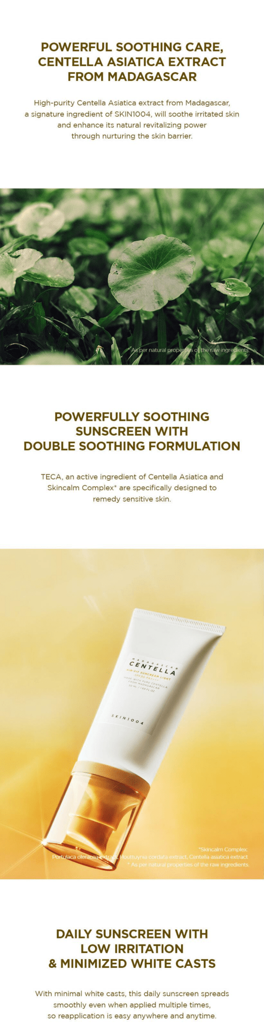 SKIN1004 Madagascar Centella Air Fit Suncream Light 50ml