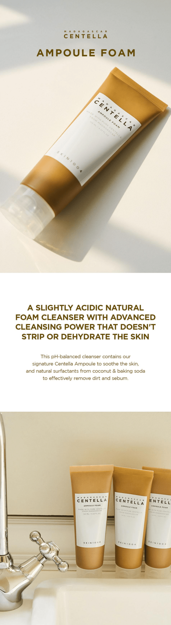 SKIN1004 Madagascar Centella Ampoule Foam