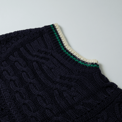 Two - Tone Overfit Vest