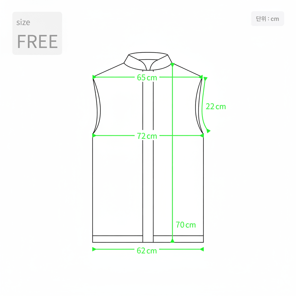 Two - Tone Overfit Vest