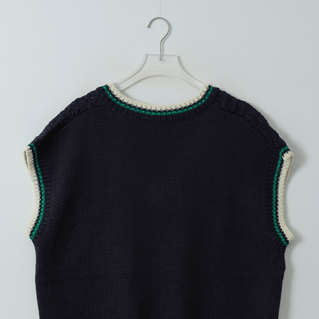 Two - Tone Overfit Vest
