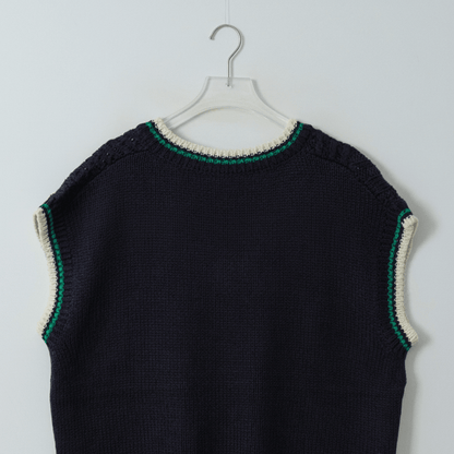 Two - Tone Overfit Vest
