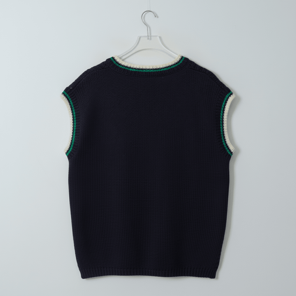 Two - Tone Overfit Vest