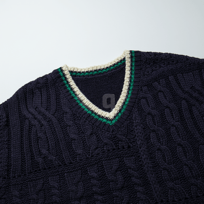 Two - Tone Overfit Vest