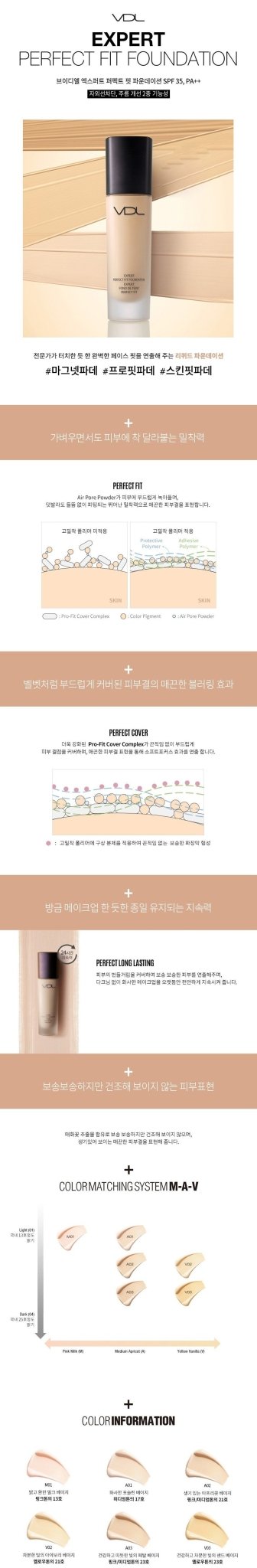 VDL Expert Perfect Fit Foundation